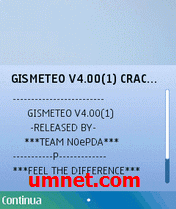 game pic for GISMETEO S60 3rd